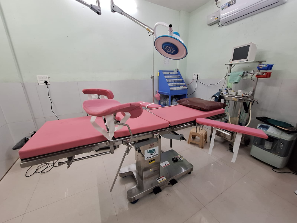 Well equipped operation theatre